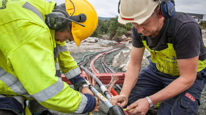 Arbeid med kablar